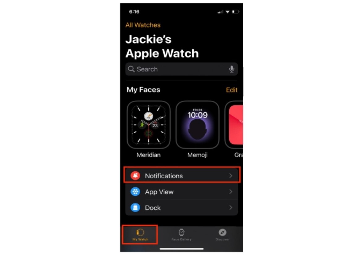 Cách quản lý tất cả các thông báo trên Apple Watch