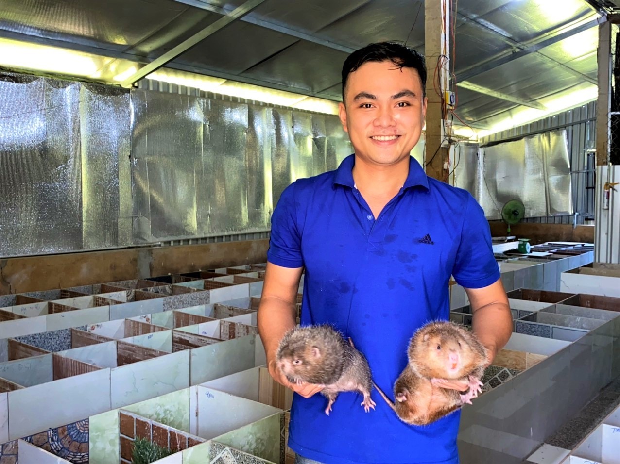 Anh nông dân lãi 200 triệu/năm nhờ nuôi con đặc sản siêu gặm nhấm